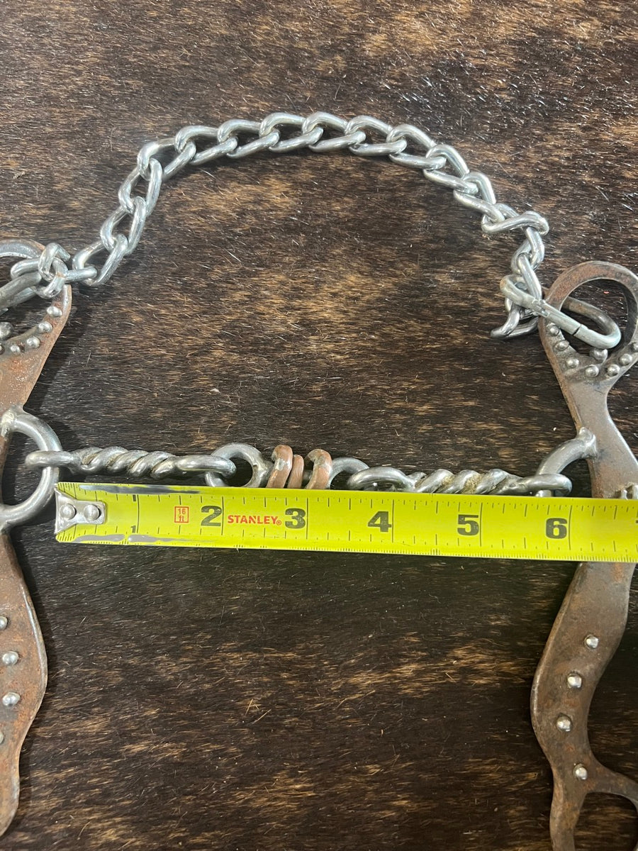 Twisted Wire Dogbone Copper Ring Bit     B1211