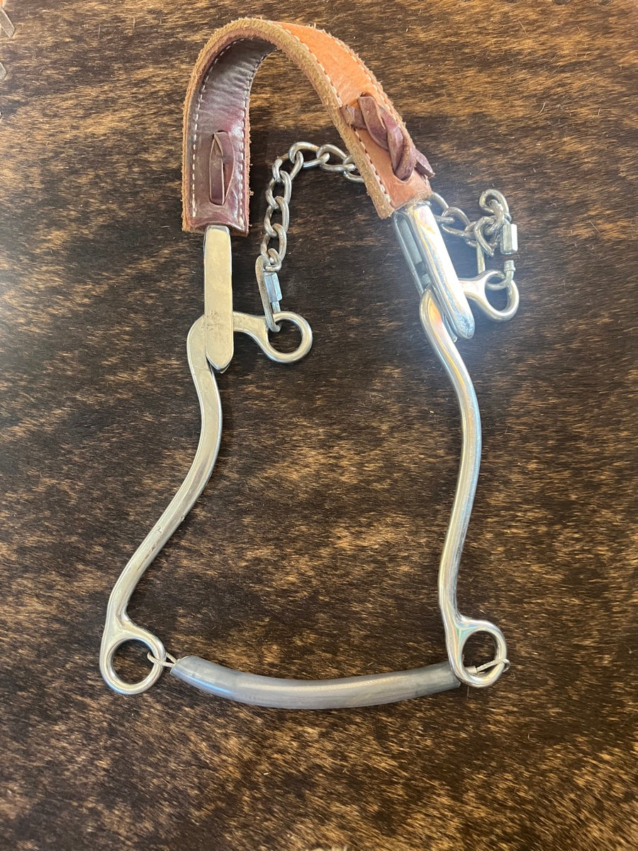 Reinsman Leather Noseband Pony Hackamore 951P     B1239