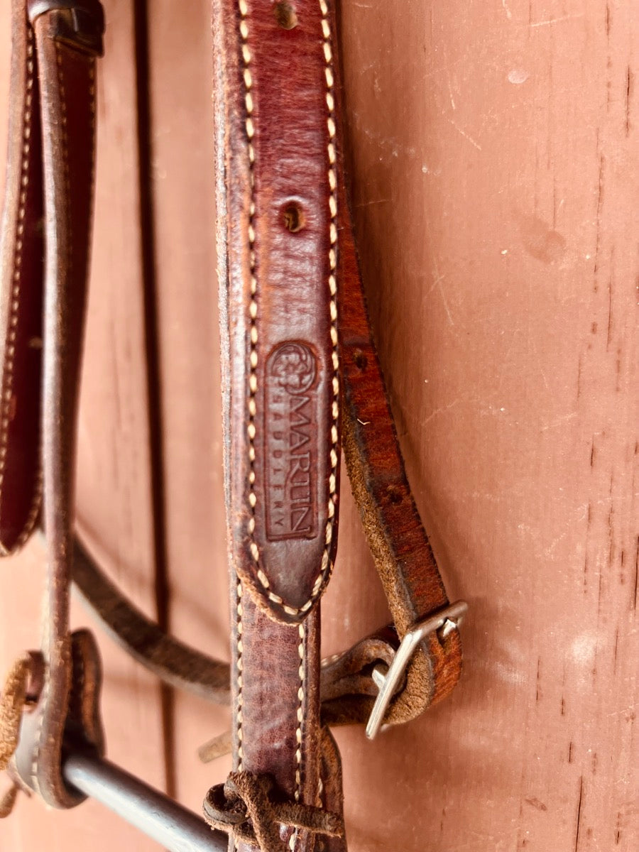 Martin Saddlery V Browband Headstall       HS1191