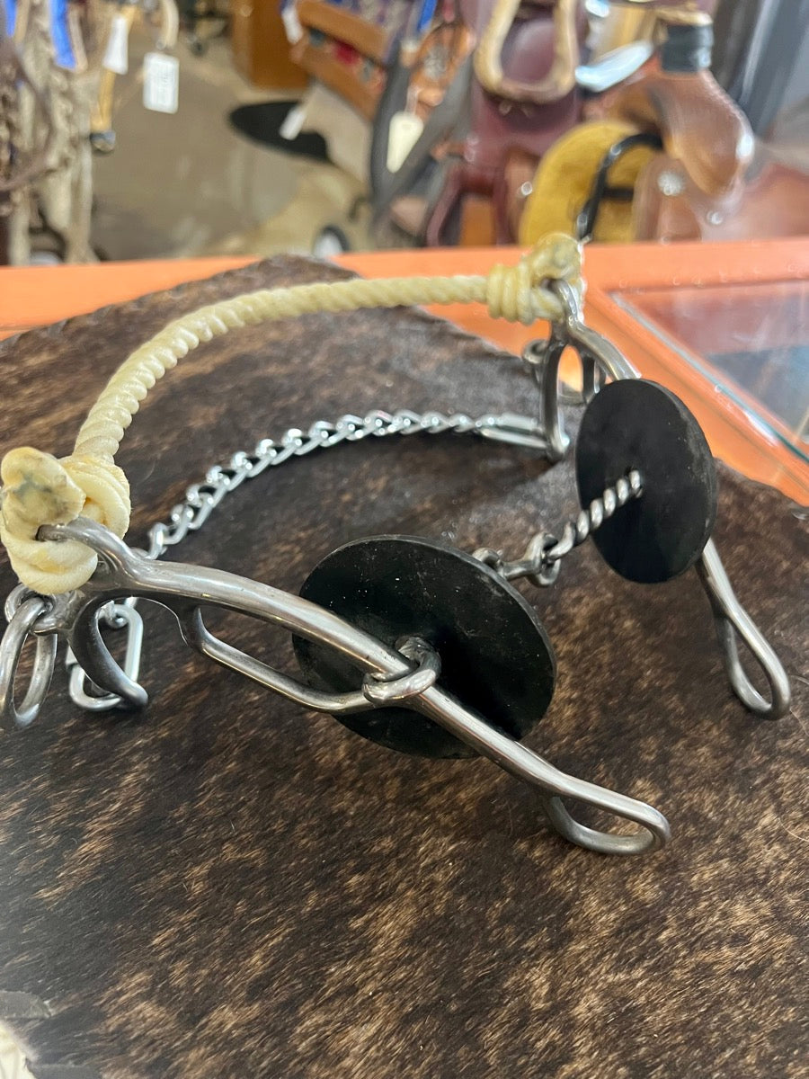 Martha Josey Million Dollar Rope Nose Combination Gag Bit       B1245