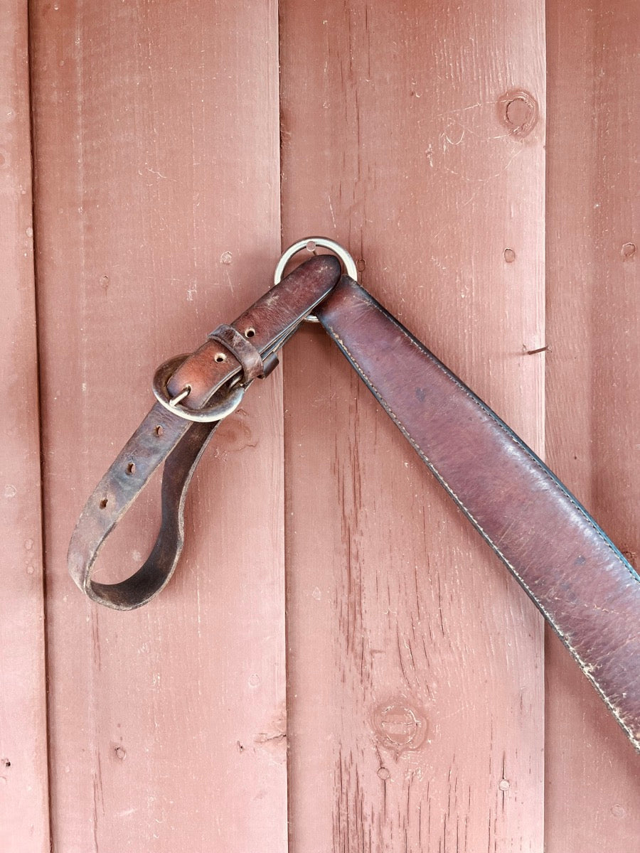 Double Layered Leather Breast Collar