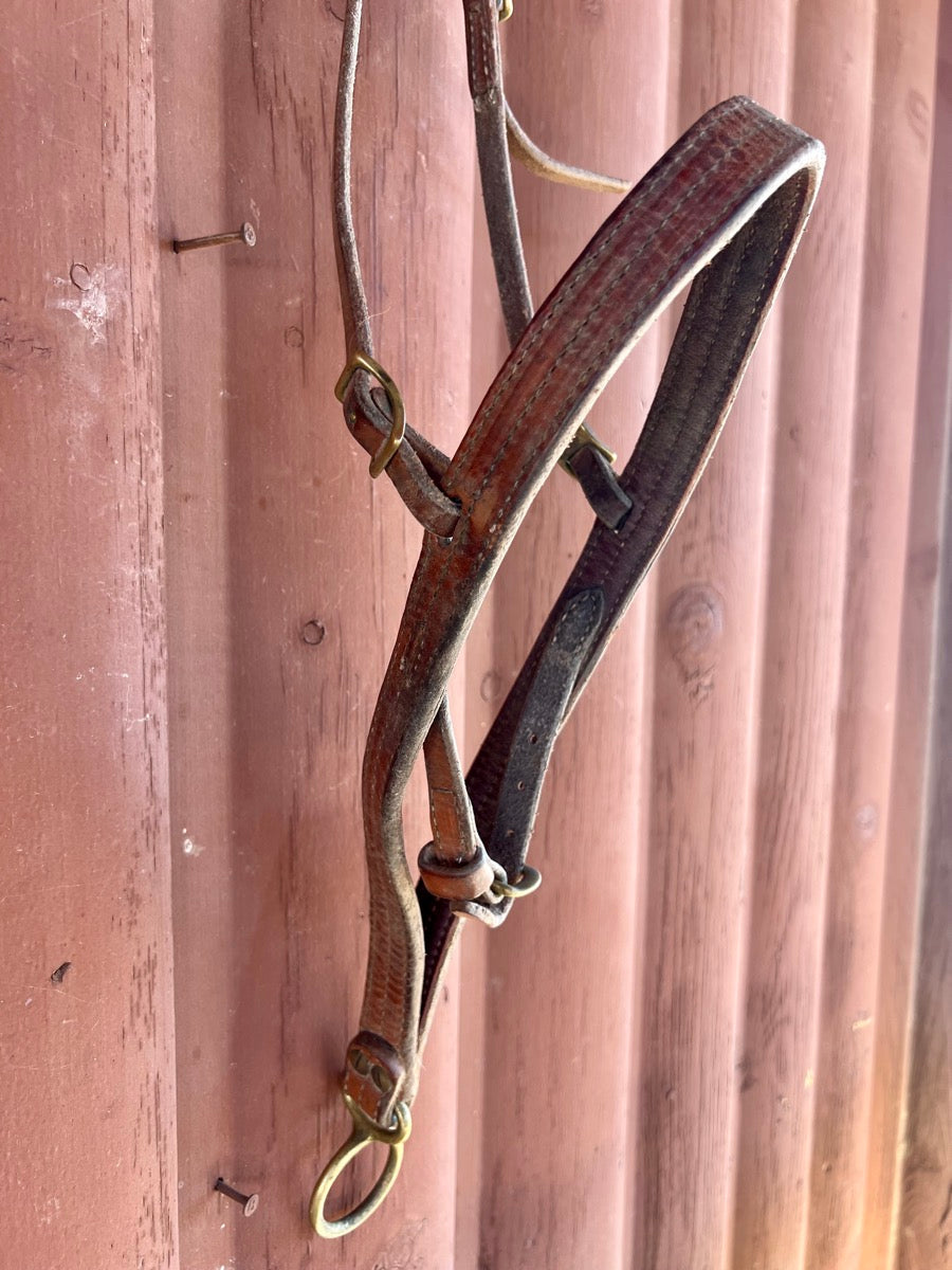 Leather Noseband Cavesson Combo