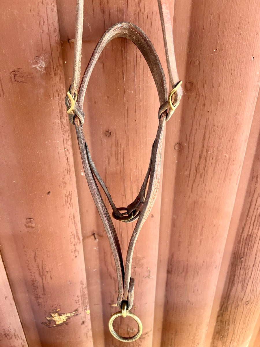 Leather Noseband Cavesson Combo