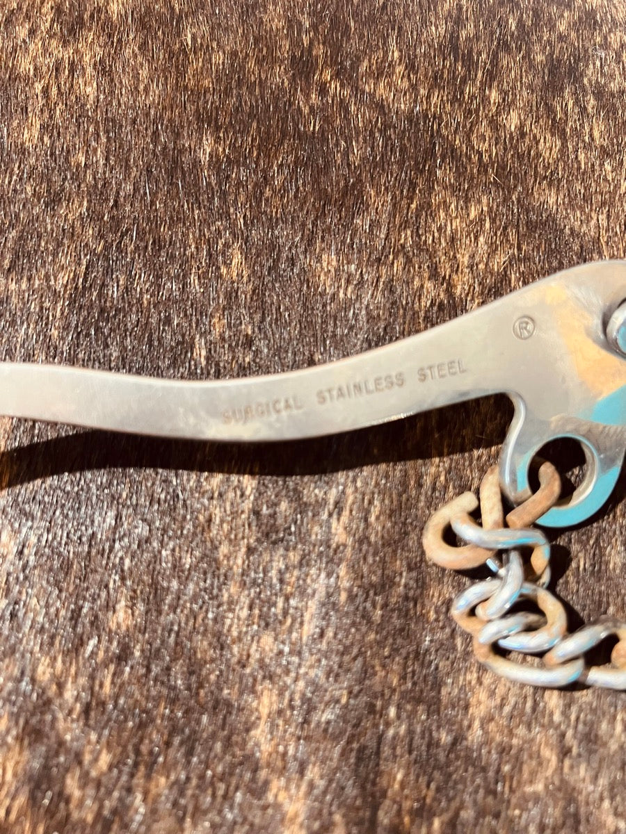 Sliester Surgical Steel Mechanical Hackamore Bit