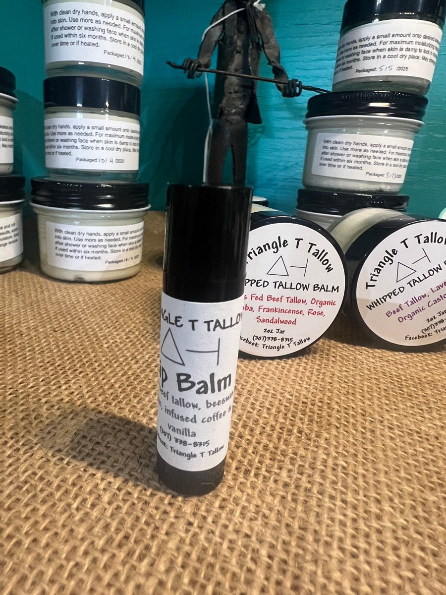 Tallow Lip Balm by Triangle T Tallow