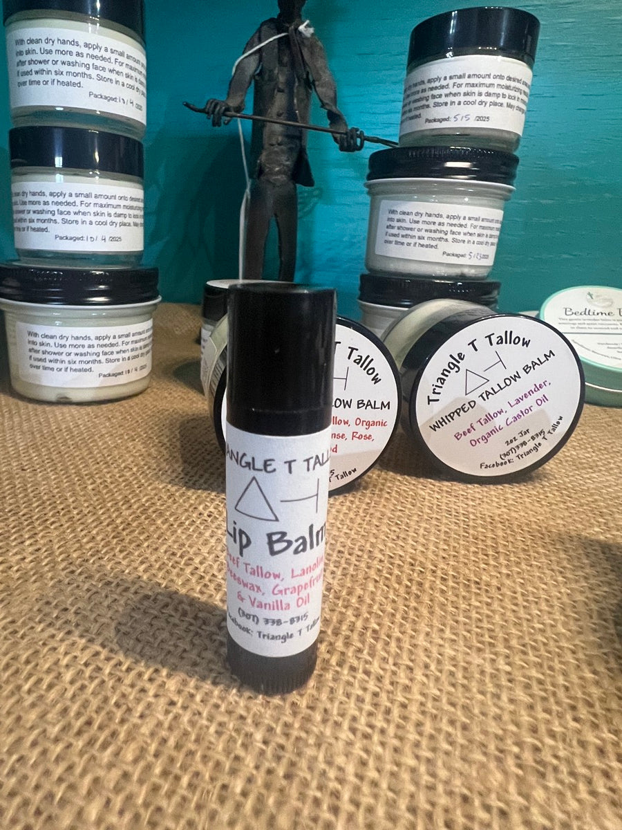 Tallow Lip Balm by Triangle T Tallow