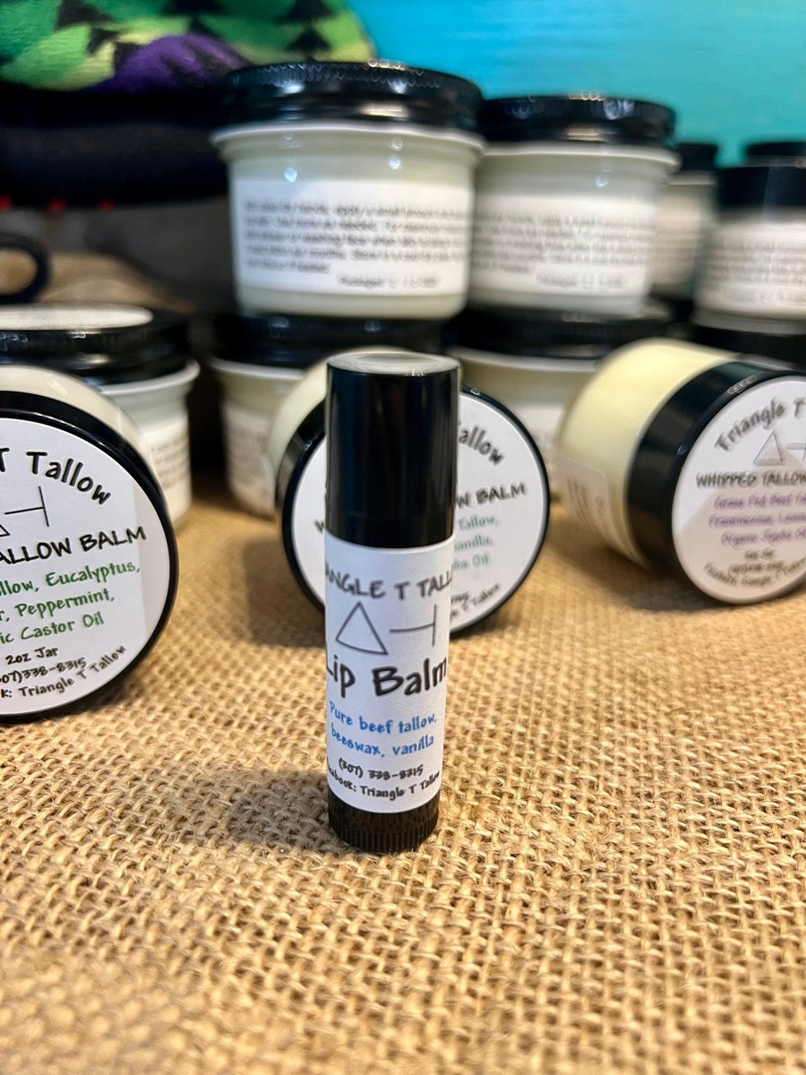 Tallow Lip Balm by Triangle T Tallow