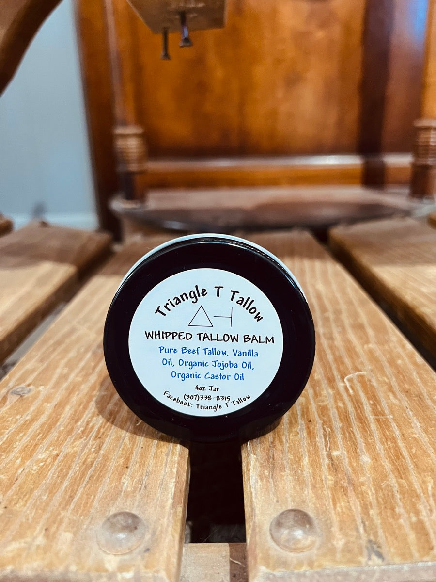 Whipped Tallow Balm by Triangle T Tallow